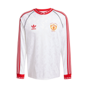 Adidas Manchester United 91 Away Long Sleeve Jersey White - KR Sizing