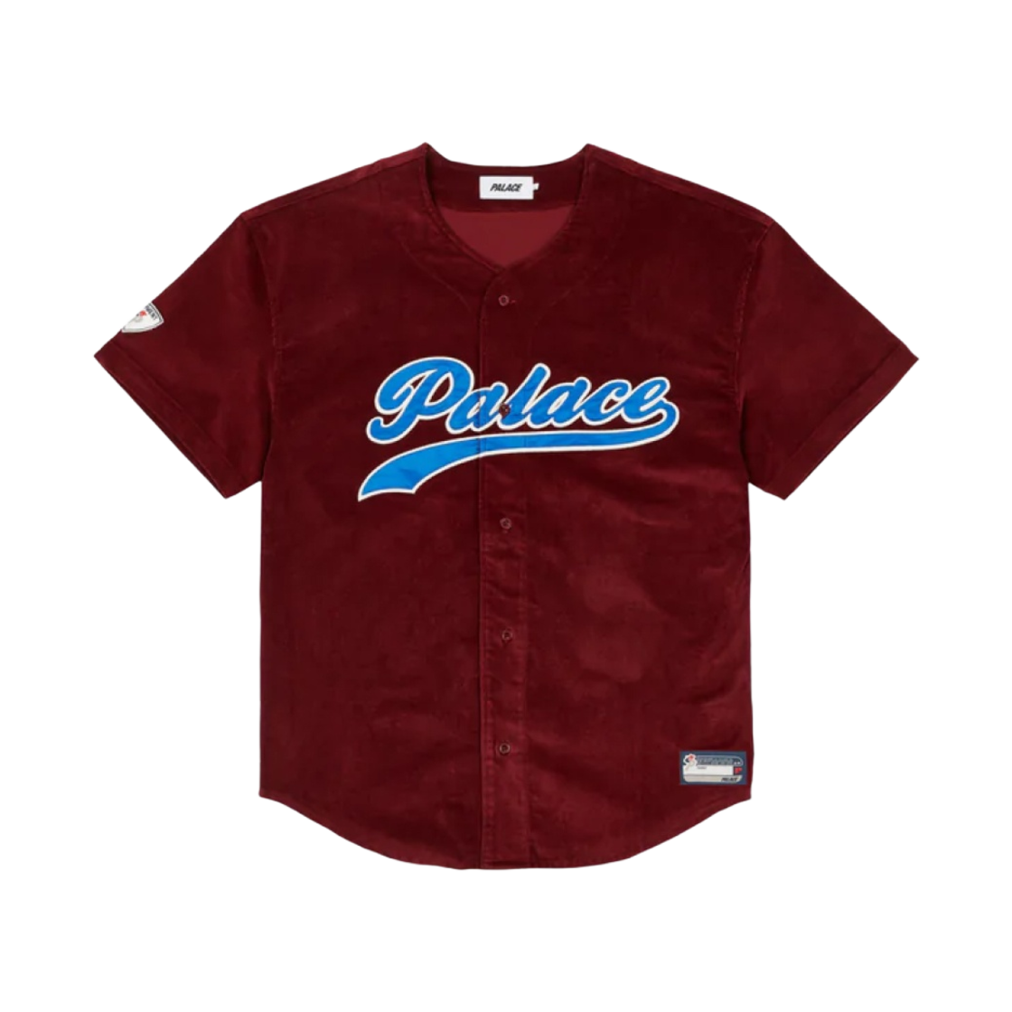 팔라스 코드 베이스볼 저지 버건디 - 22FW(Palace Cord Baseball Jersey Burgundy - 22FW)