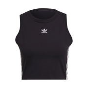 (W) Adidas Crop Tank Top Black - KR Sizing