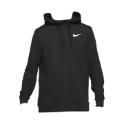 Nike Dri-Fit Full Zip Training Hoodie Black - Asia