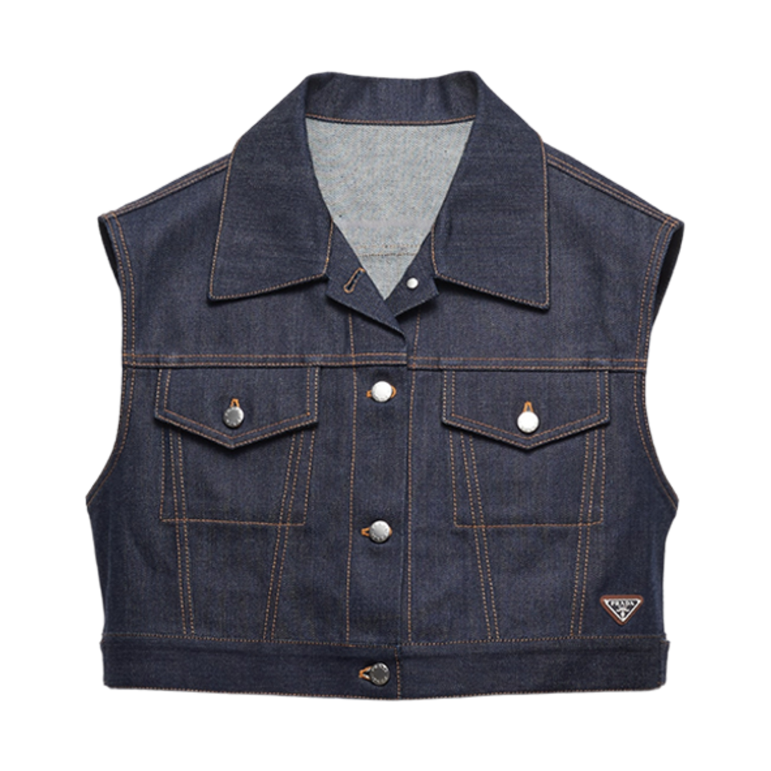 PRADA ストレッチデニム ベスト 【公式通販】