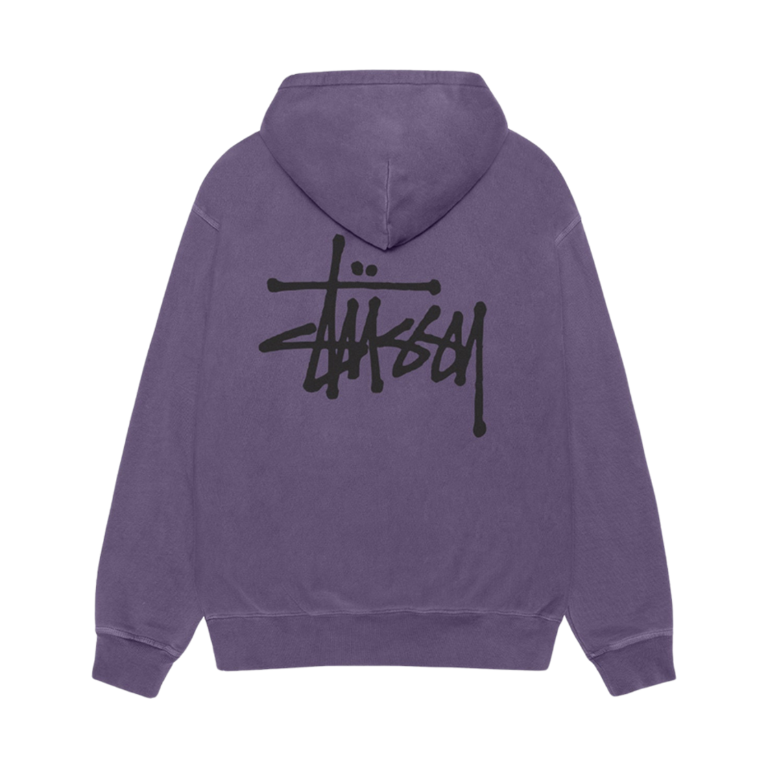 스투시 베이직 피그먼트 다이드 후드 그레이프(Stussy Basic Pigment Dyed Hoodie Grape) - 1