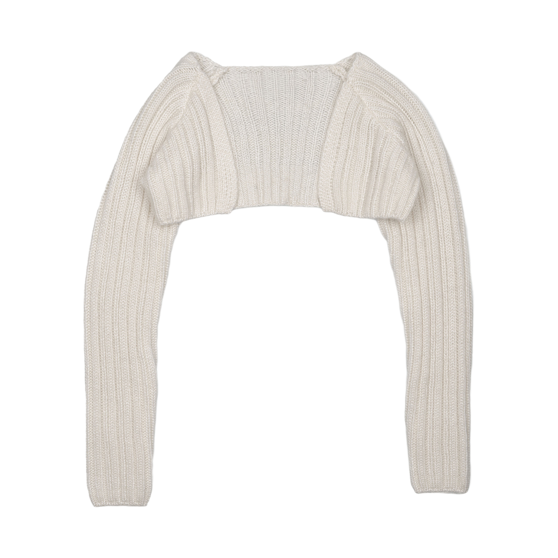 러프넥 멜로우 울 볼레로 아이보리(Roughneck Mellow Wool Bolero Ivory)