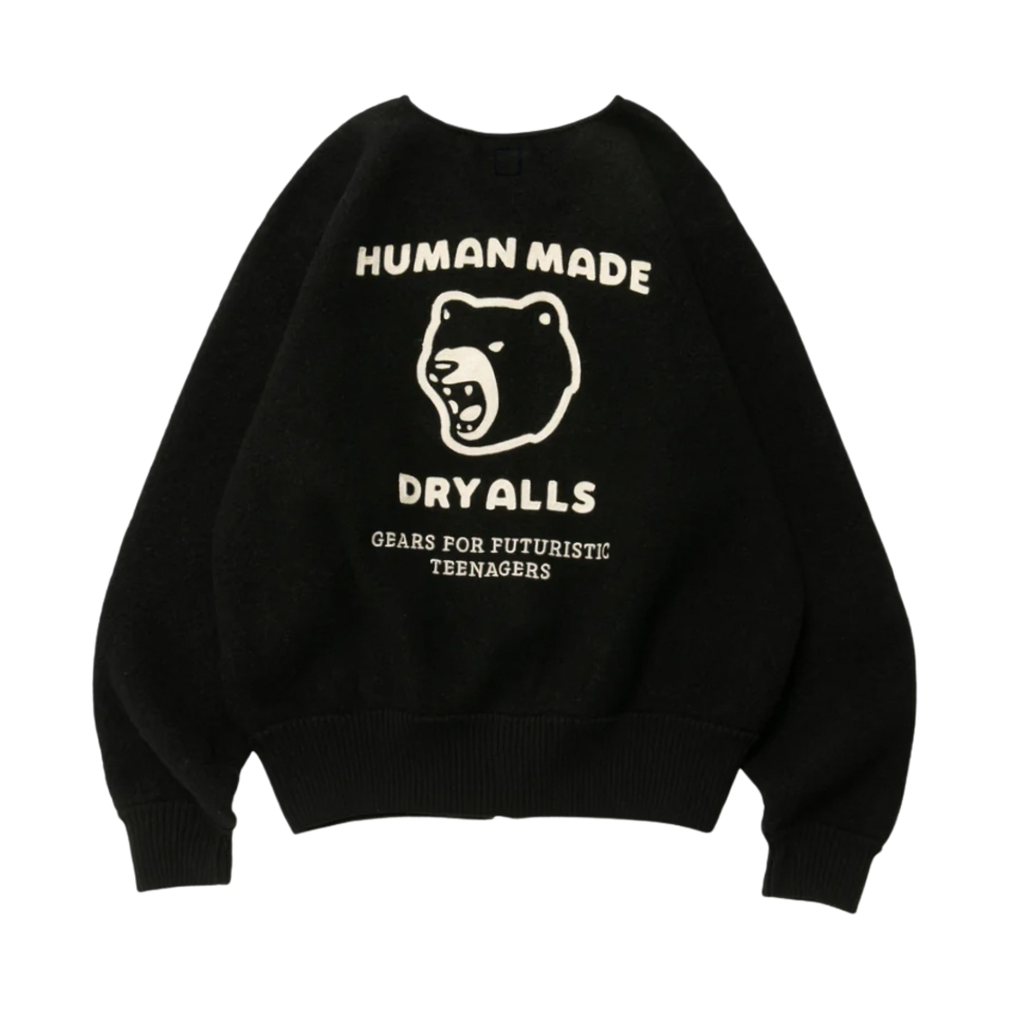 휴먼 메이드 울 가디건 블랙(Human Made Wool Cardigan Black) - 2
