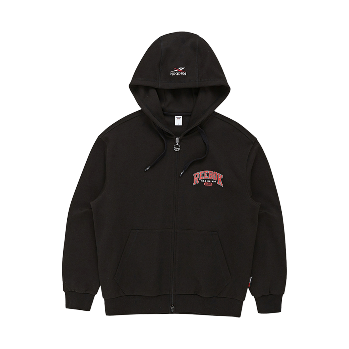 리복 RTC 후드 집업 블랙