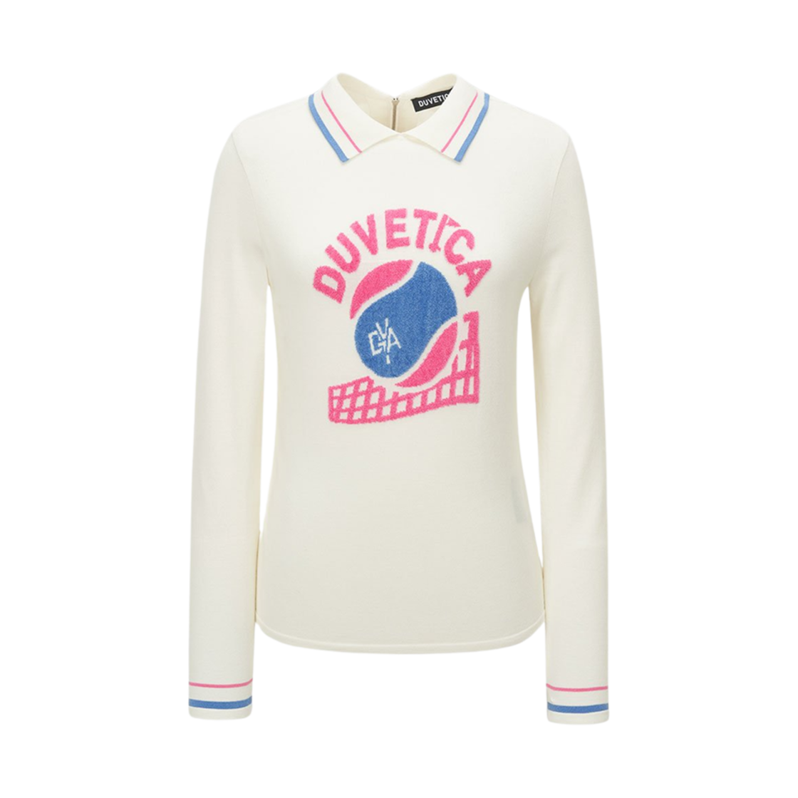 (W) 듀베티카 마라스피나 니트 아이보리((W) Duvetica Maraspina Knit Ivory)