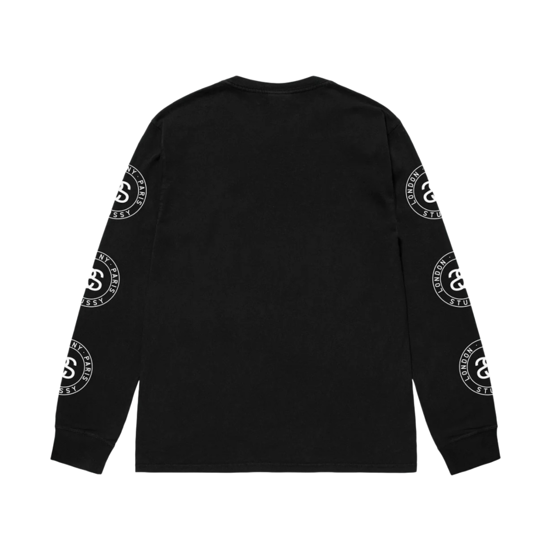 스투시 씰 피그먼트 다이드 롱슬리브 티셔츠 블랙(Stussy Seal Pigment Dyed LS T-Shirt Black) - 2