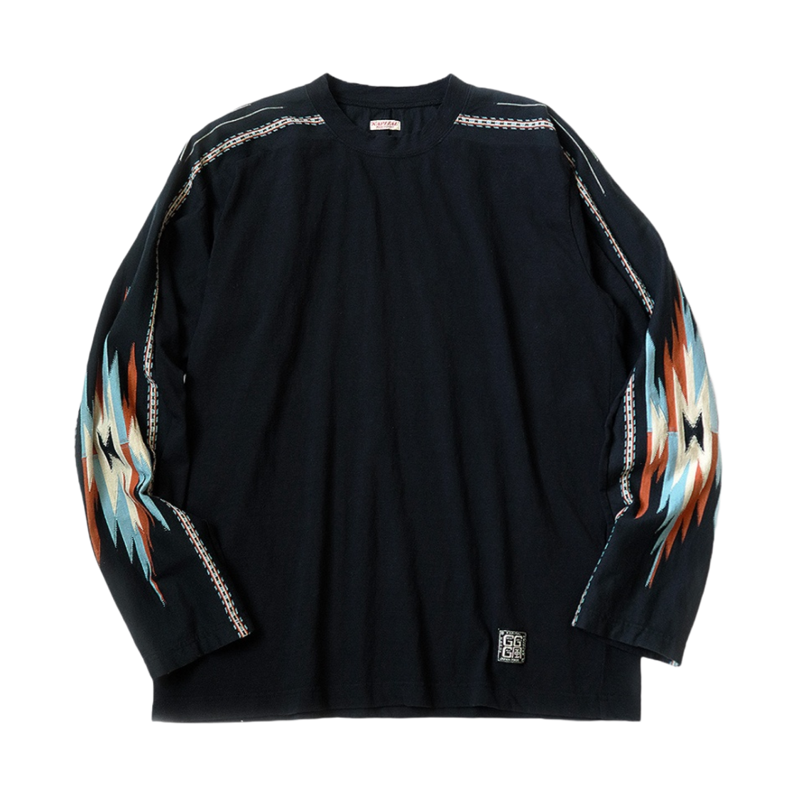 캐피탈 오르테가 저지 풋볼 롱슬리브 티셔츠 블랙