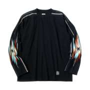 Kapital Ortega Jersey Football Long Sleeve  T-Shirt Black