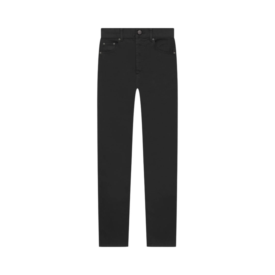 에센셜 더 블랙 컬렉션 5 포켓 진 블랙 - 23SS