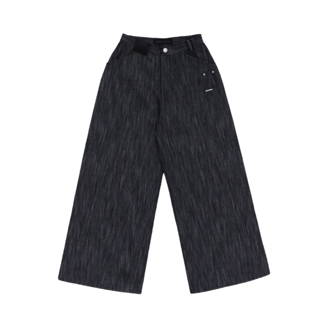 (W) 트리밍버드 스몰 포켓 데님 셋 업 팬츠 로우 데님((W) Treemingbird Small Pocket Denim Set Up Pants Raw Denim)