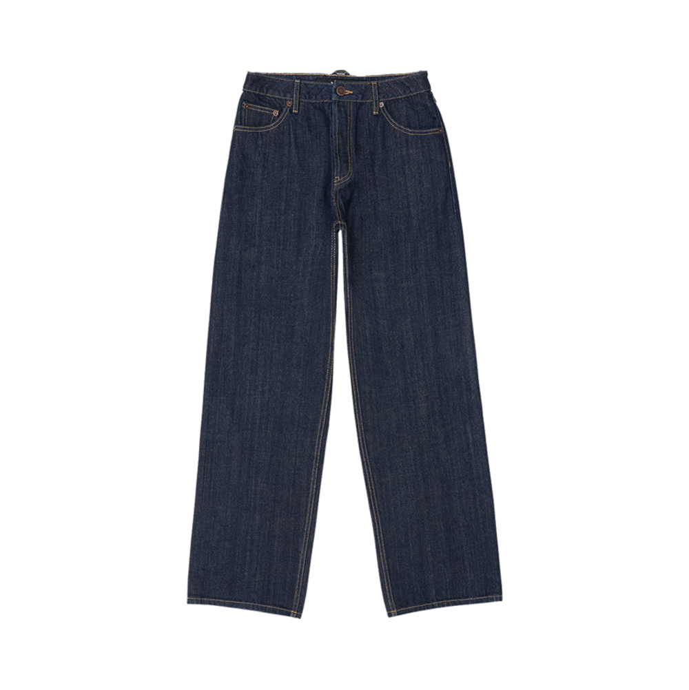 헤베츠 우먼 레귤러 셀비지 팬츠 인디고(Hevets W Regular Selvedge Pants Indigo)