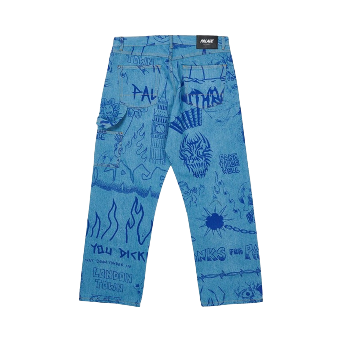 팔라스 로티스 카프 진 스톤 워시 - 21SS(Palace Lotties Carp Jean Stone Wash - 21SS) - 2