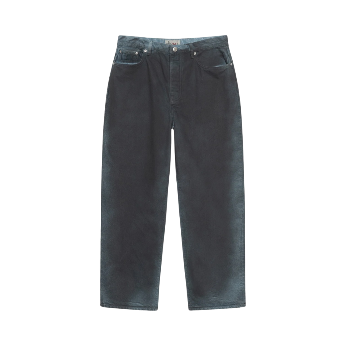 스투시 스프레이 다이 빅 올 진 블루