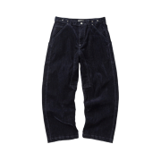 Karactor Velvet Denim Work Pants Dark Navy