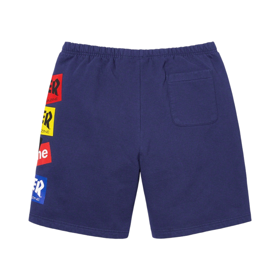 슈프림 x 트레셔 멀티 로고 스웨트쇼츠 워시드 네이비 - 21FW(Supreme x Thrasher Multi Logo Sweatshorts Washed Navy - 21FW) - 2