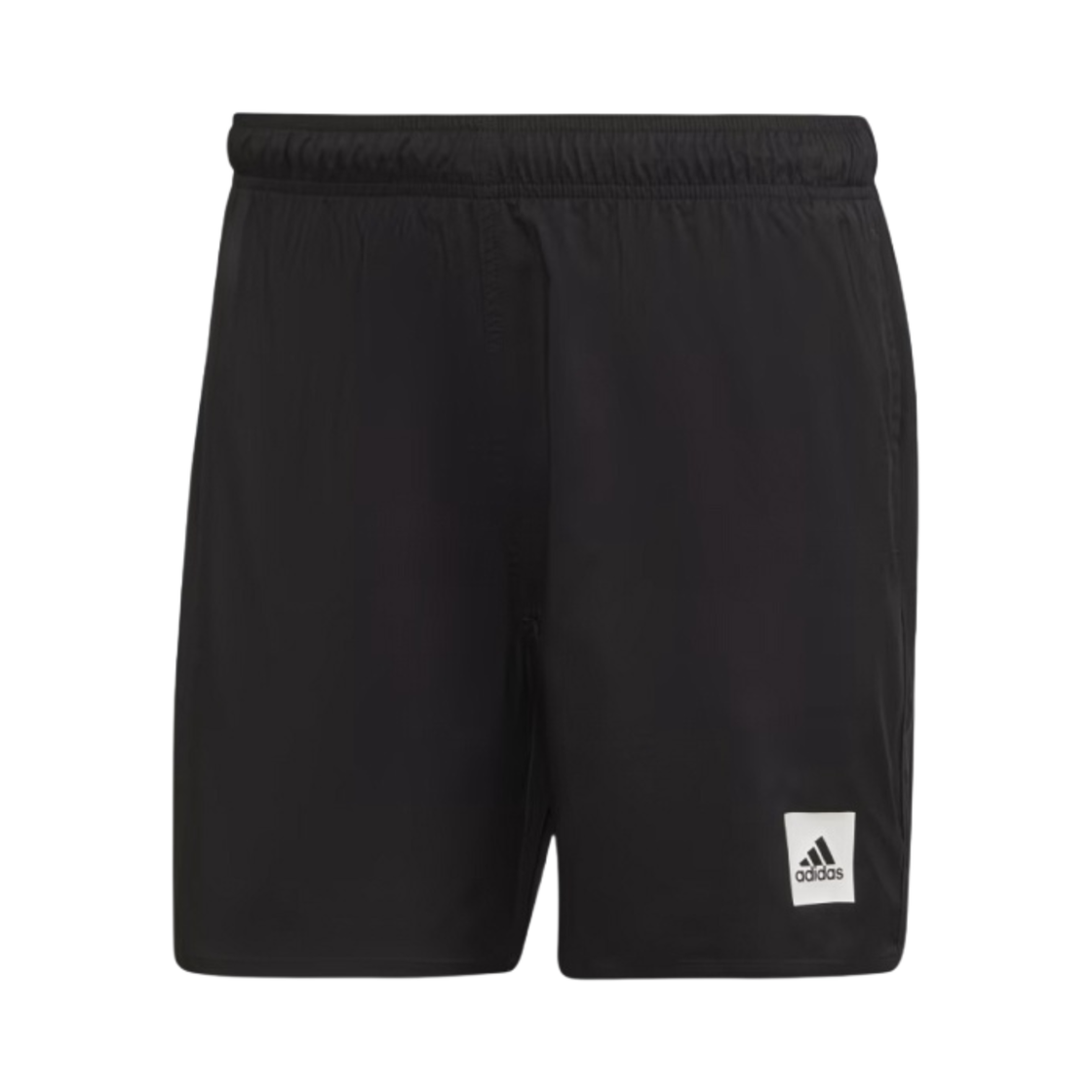 아디다스 숏 렝스 솔리드 스윔 쇼츠 블랙 - US 사이즈(Adidas Short Length Solid Swim Shorts Black - US Sizing) - 1