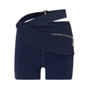 (W) Nike x Jacquemus Pareo Shorts Dark Obsidian - Asia