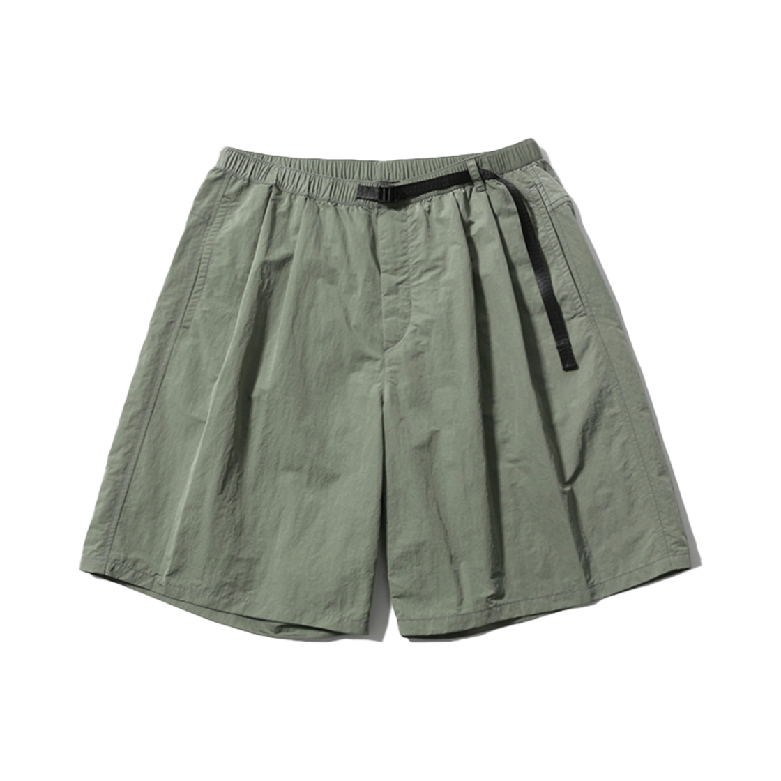 [SS25] 모이프 위켄드 쇼츠 폴리지 그린([SS25] moif Weekend Shorts Foliage Green)
