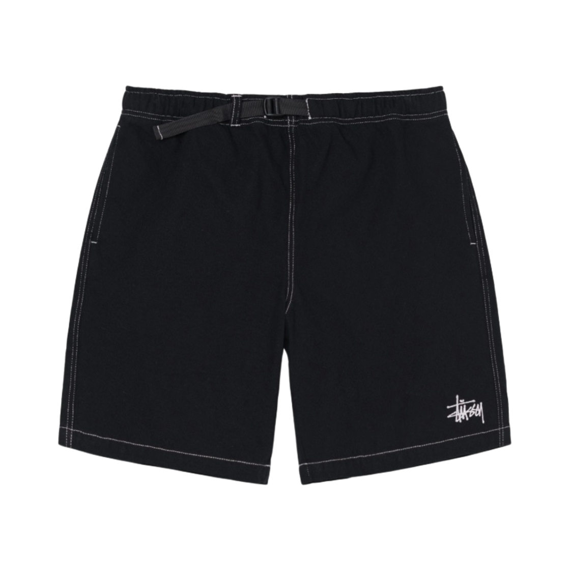 스투시 루즈 트윌 마운틴 쇼츠 블랙