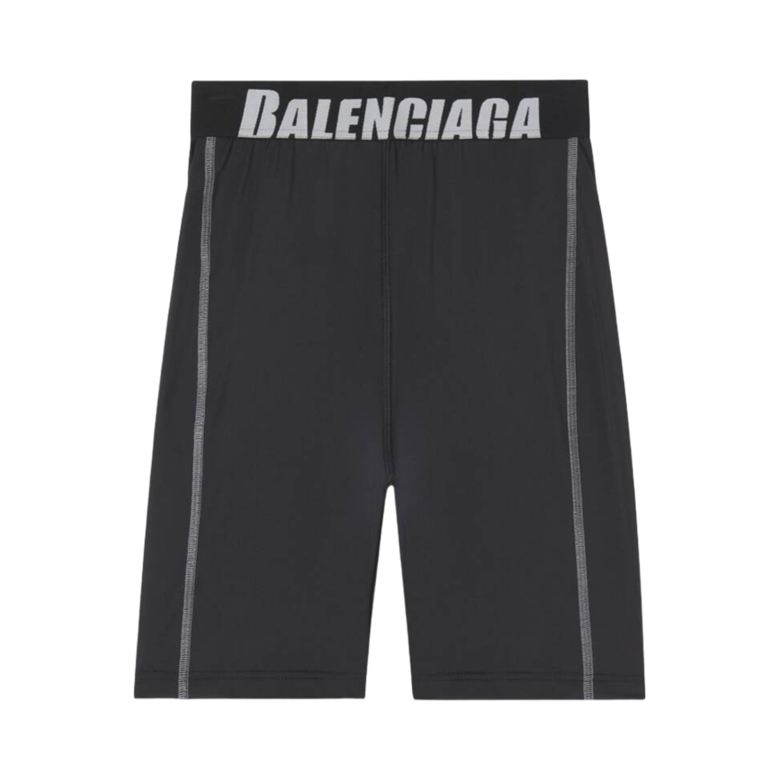 (W) 발렌시아가 사이클링 쇼츠 블랙((W) Balenciaga Cycling Shorts Black) - 1