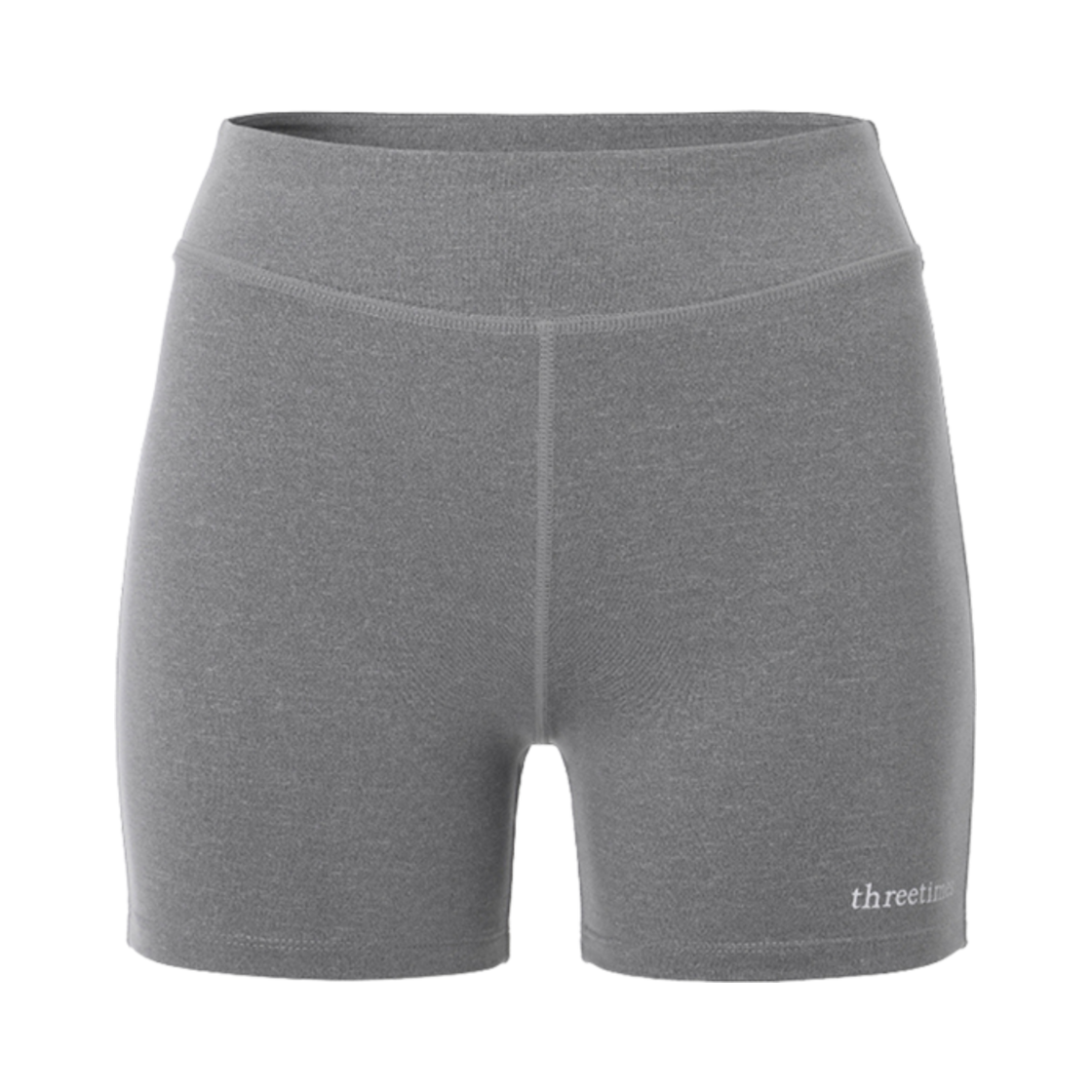 (W) 쓰리타임즈 베이직 스포츠 쇼츠 멜란지((W) Threetimes Basic Sports Shorts Melange)