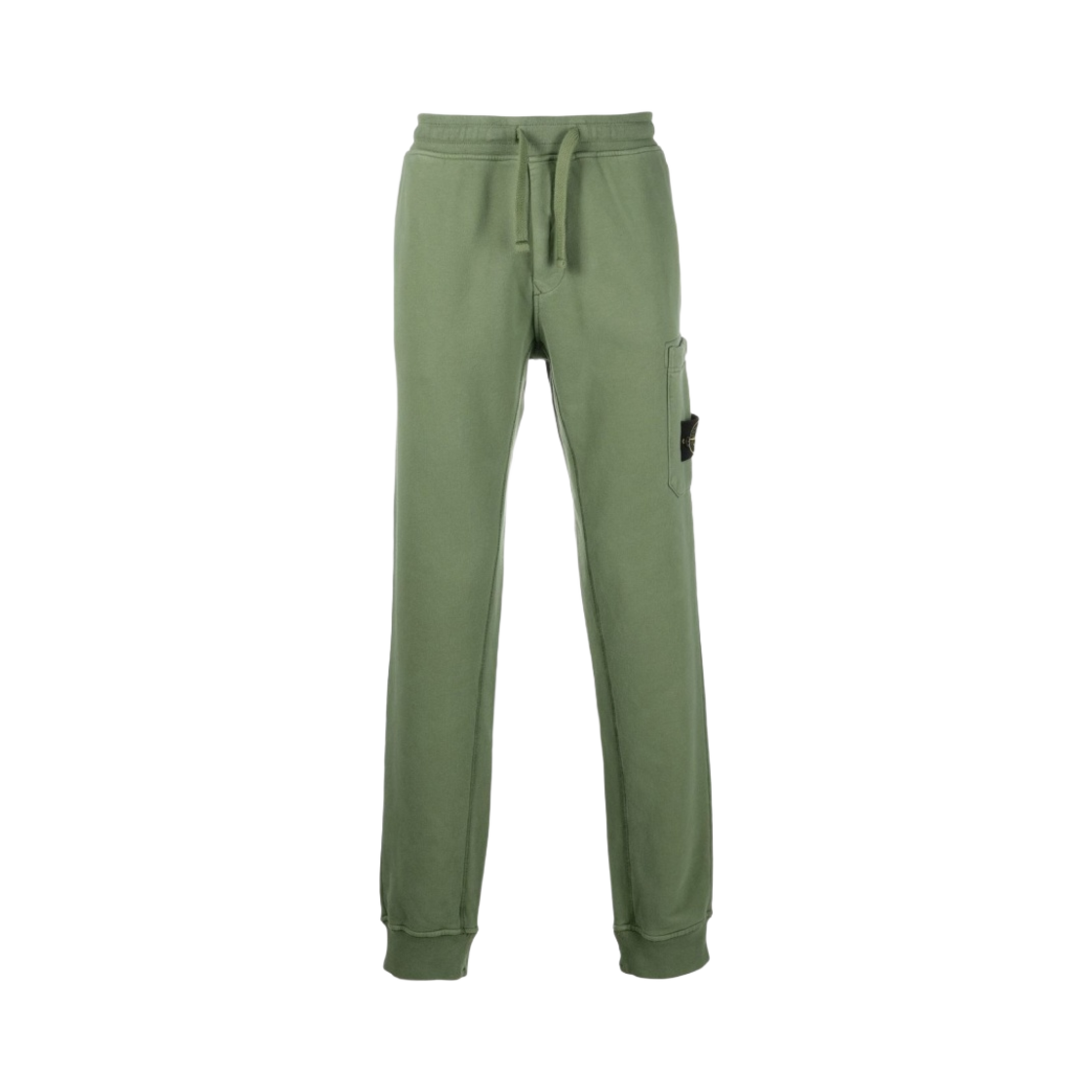 스톤 아일랜드 64520 코튼 플리스 스웨트팬츠 올리브 그린 - 22FW(Stone Island 64520 Cotton Fleece Sweatpants Olive Green - 22FW) - 1