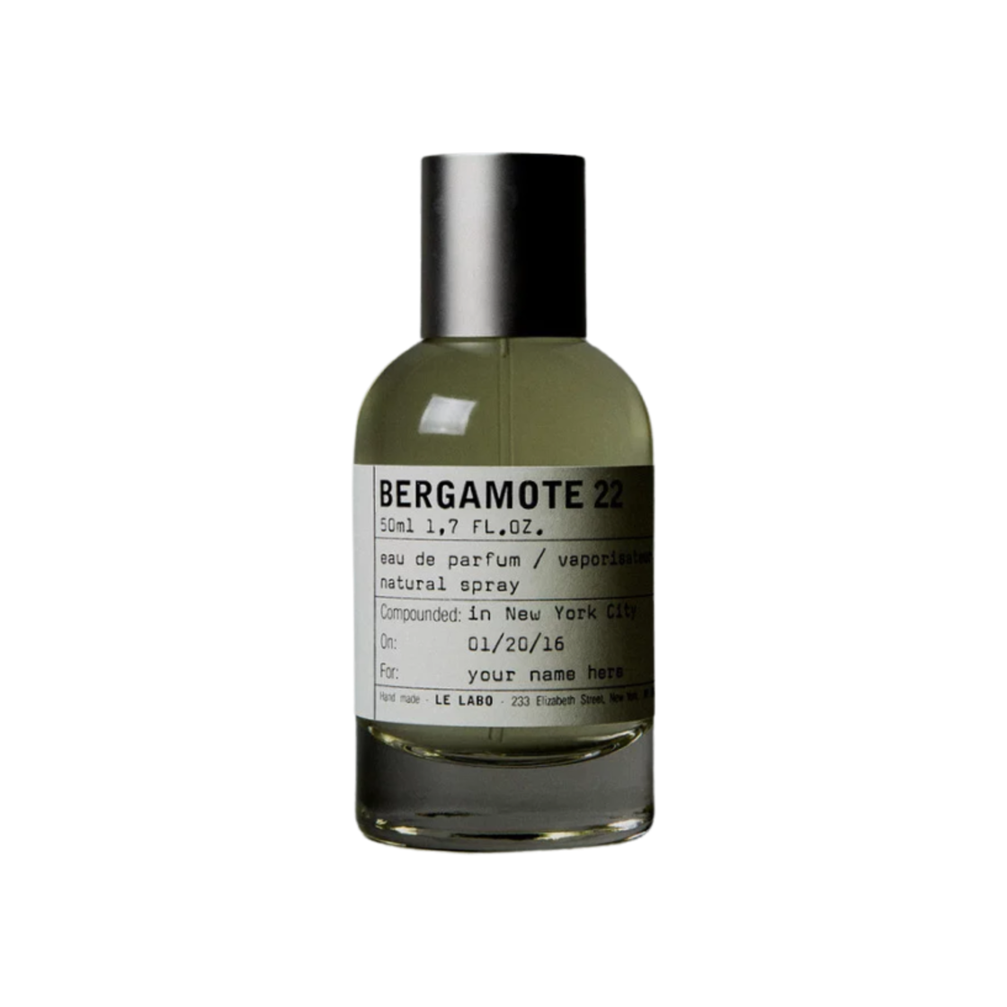 - Le Labo Bergamote 22 Eau De Parfum 50ml
