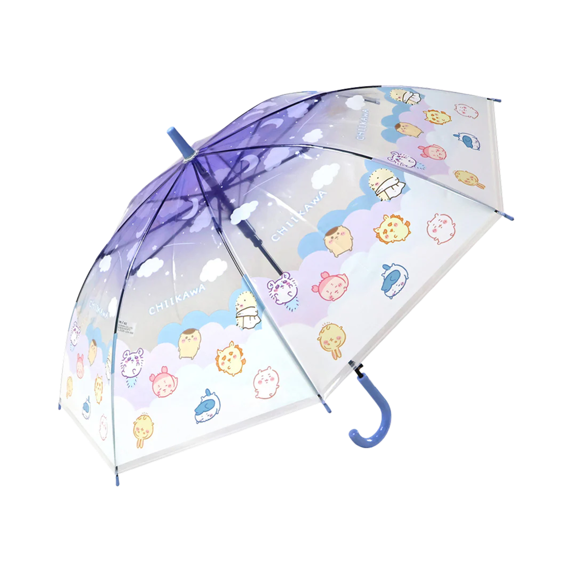 4570198431482 Chiikawa Auto Vinyl Umbrella Night Sky 50cm