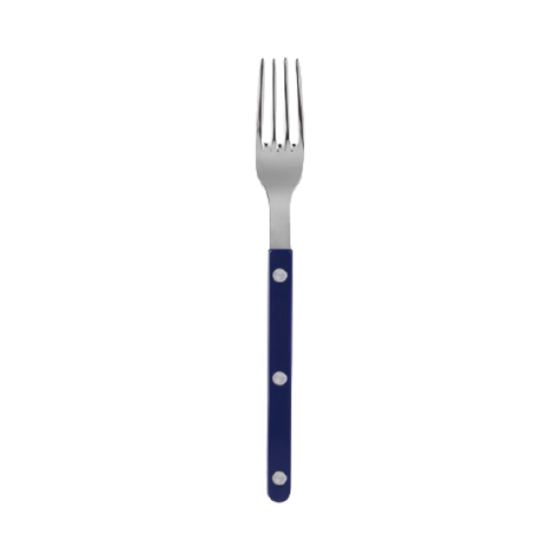 사브르 파리 비스트로 커트러리 샤이니 샐러드 포크 네이비 블루(Sabre Paris Bistrot Cultlery Shiny Salad Fork Navy Blue)