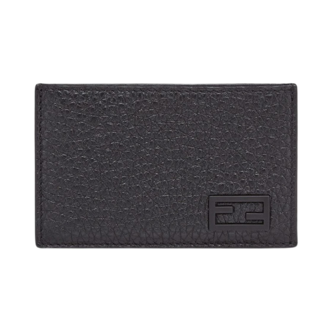 펜디 바게트 레더 반지갑 카드 홀더 블랙(Fendi Baguette Leather Bi-Fold Card Holder Black) - 1