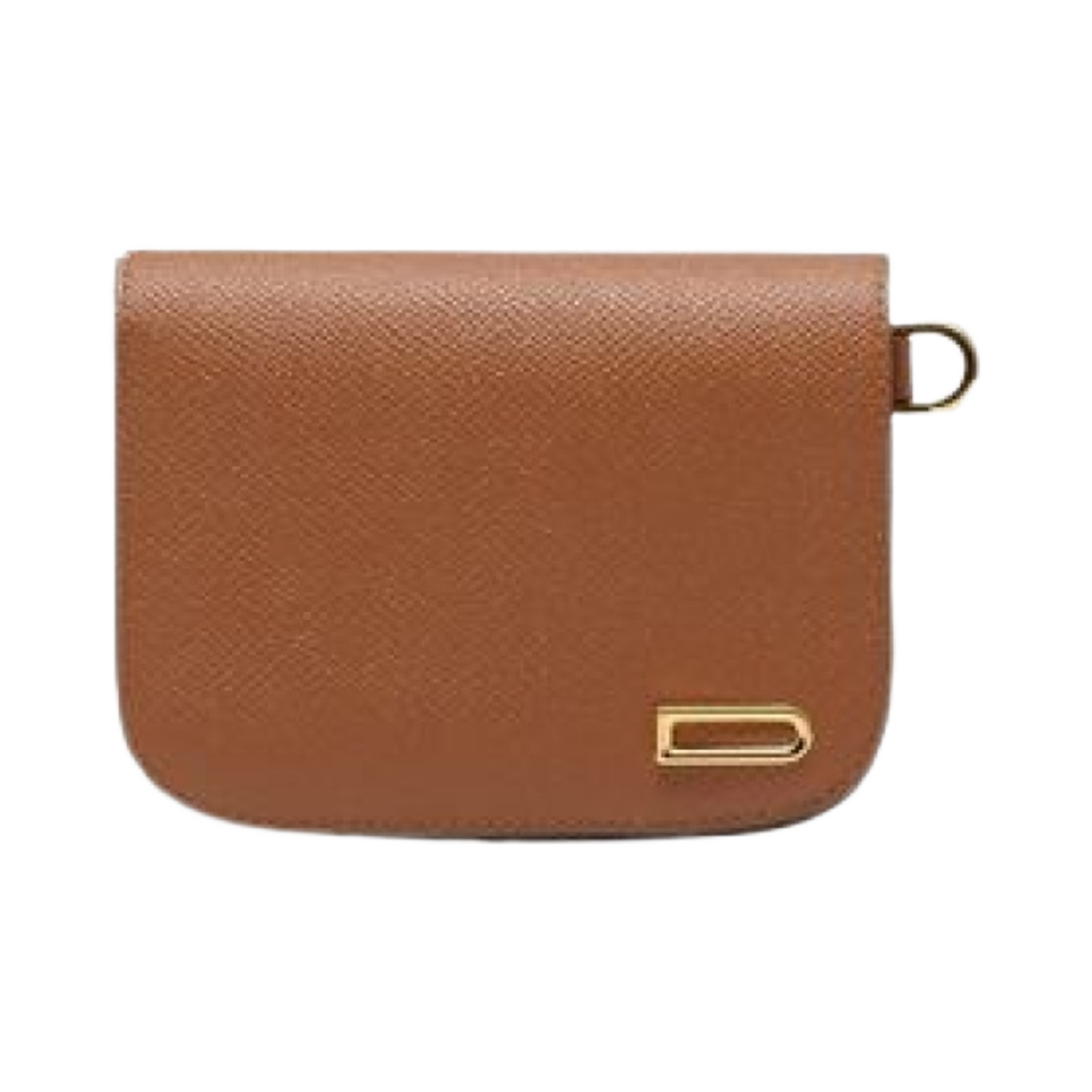 AB0647BKN030CDG Delvaux Vagabond Compact Wallet Alpina Calf Tan