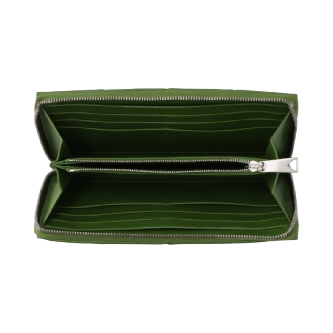 보테가 베네타 카세트백 지퍼 어라운드 지갑 아보카도(Bottega Veneta Cassette Zip Around Wallet Avocardo) - 2