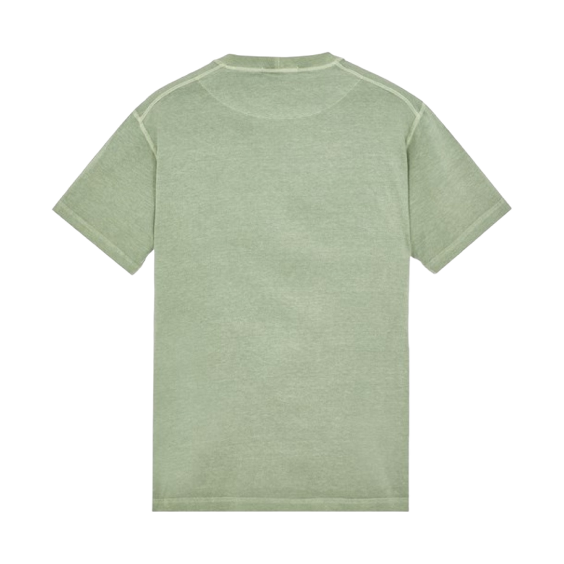 스톤 아일랜드 23757 오가닉 코튼 피사토 이펙트 티셔츠 세이지 그린 - 23SS(Stone Island 23757 Organic Cotton Fissato Effect T-Shirt Sage Green - 23SS) - 2