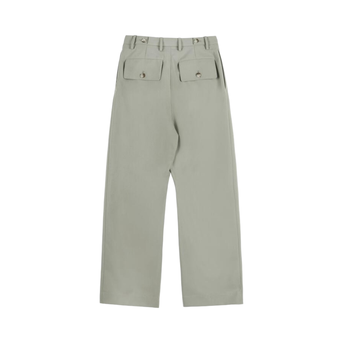 (W) 다이닛 오버랩 와이드 트라우저 페일 카키((W) Deinet Overlap Wide Trouser in Pale Khaki) - 2