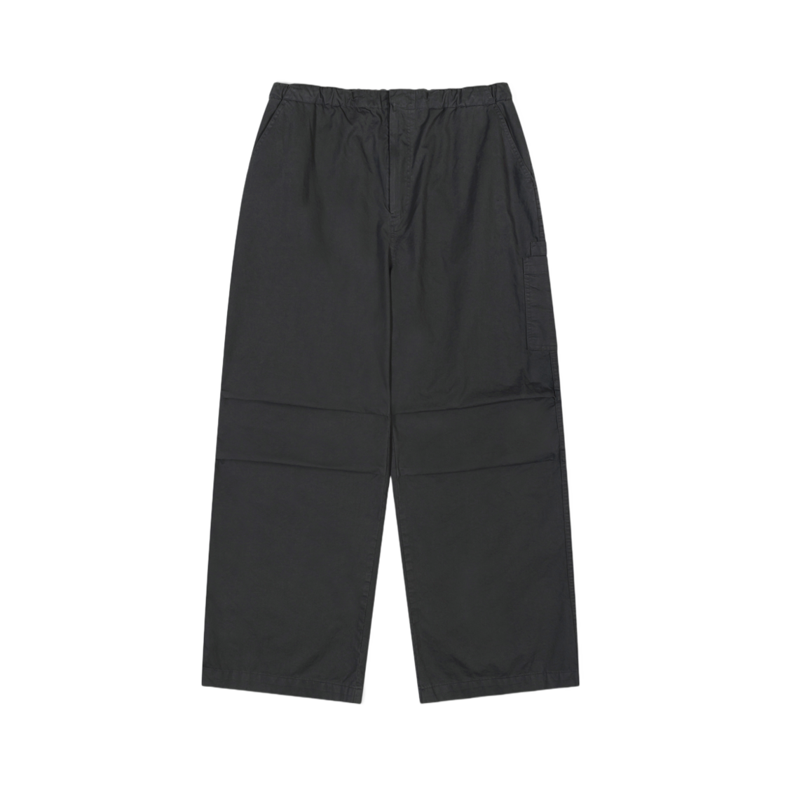 (W) 로우클래식 워시드 코튼 카고 팬츠 차콜((W) Low Classic Washed Cotton Cargo Pants Charcoal)