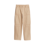 Jacquemus Le De Nimes Cargo Cargo Jeans Beige Terracotta