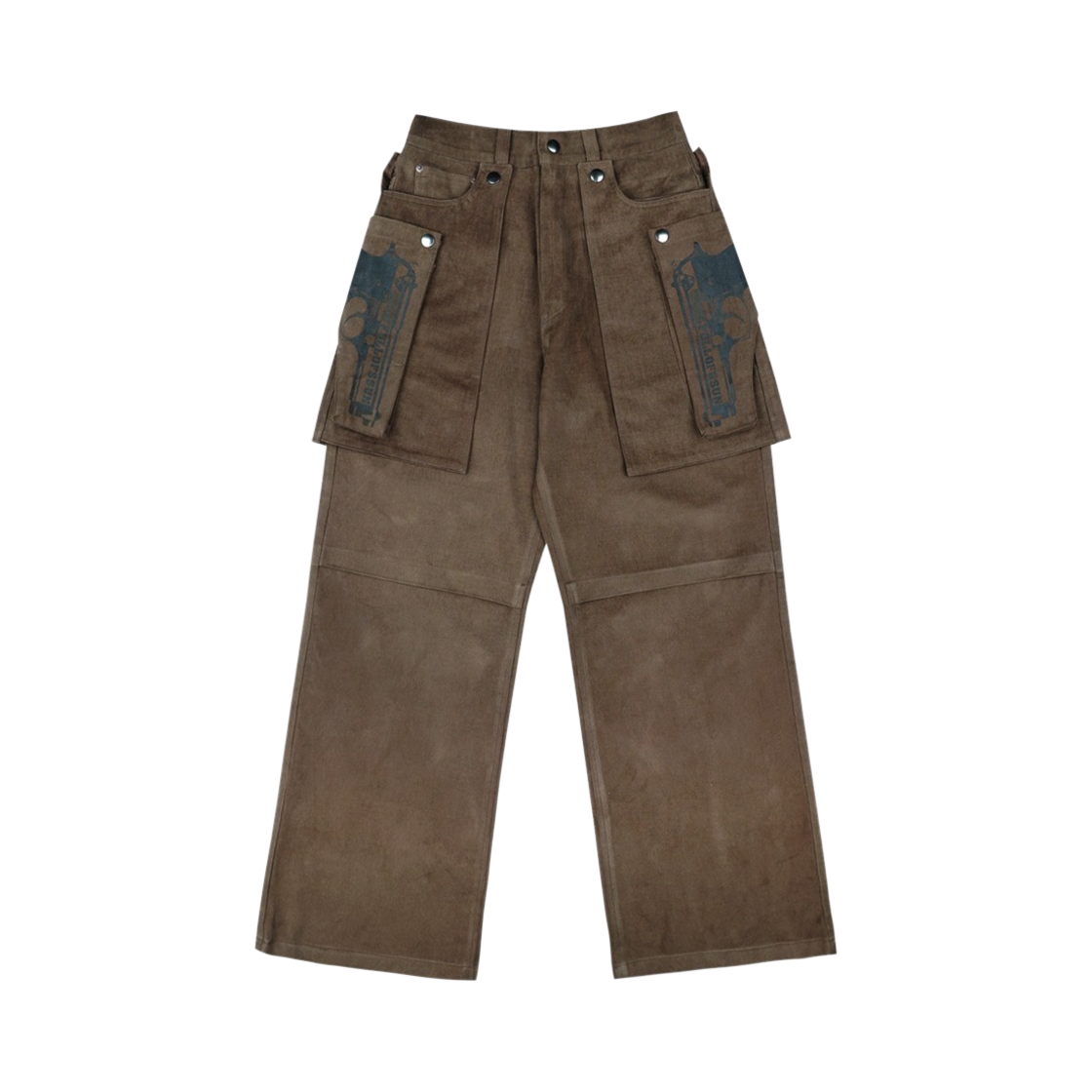 풀오브썬 건포켓 카고 팬츠 버전.2 브라운(Full of Ssun Gunpocket Cargo Pants Ver.2 Brown)