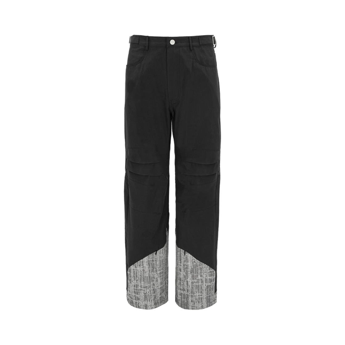 25SS0516 BP2DISORDER Essential 01 Pintuck Pants Black