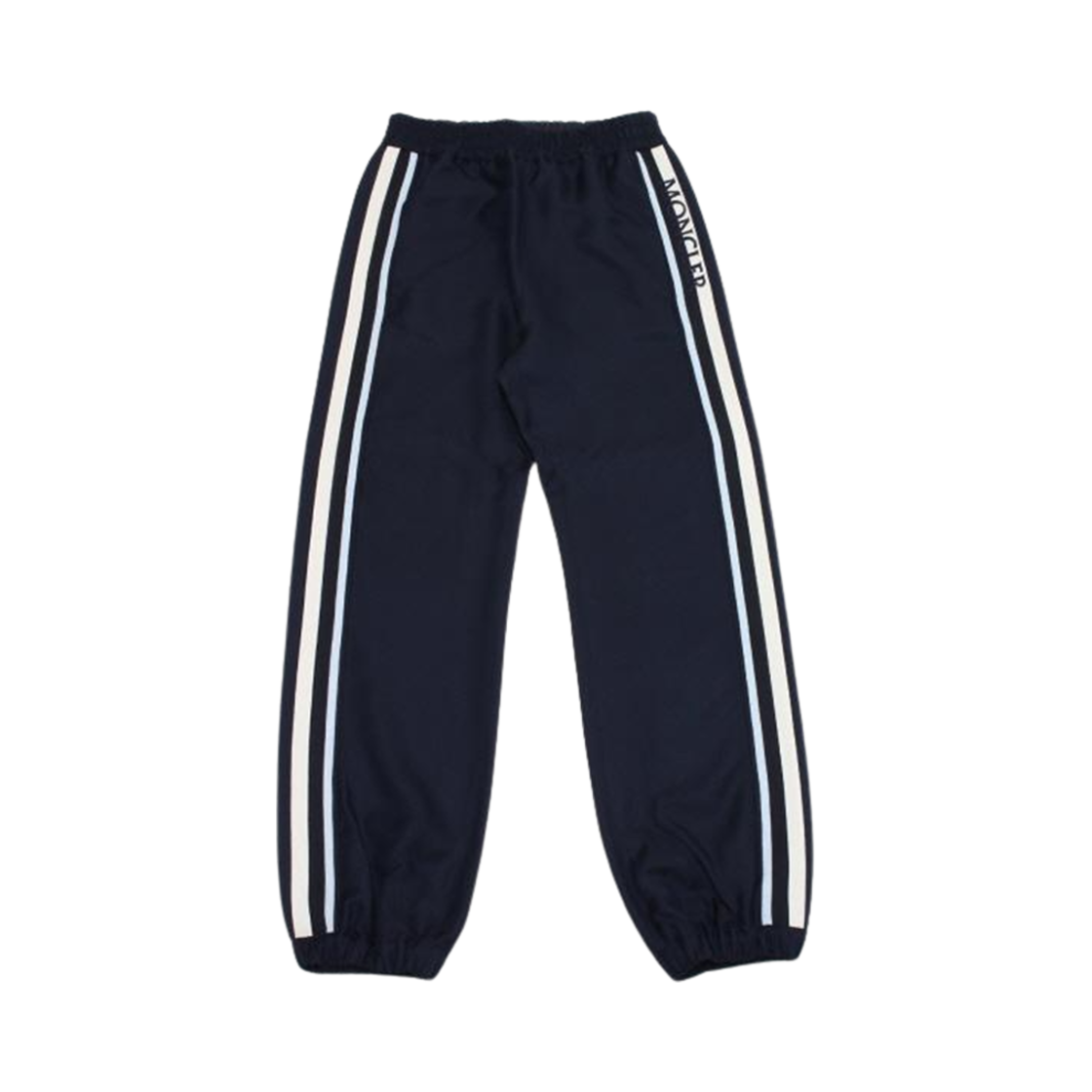 J1-093-2A00001-597DR-76I (W) Moncler Line Design Track Pants Navy Blue - 24SS