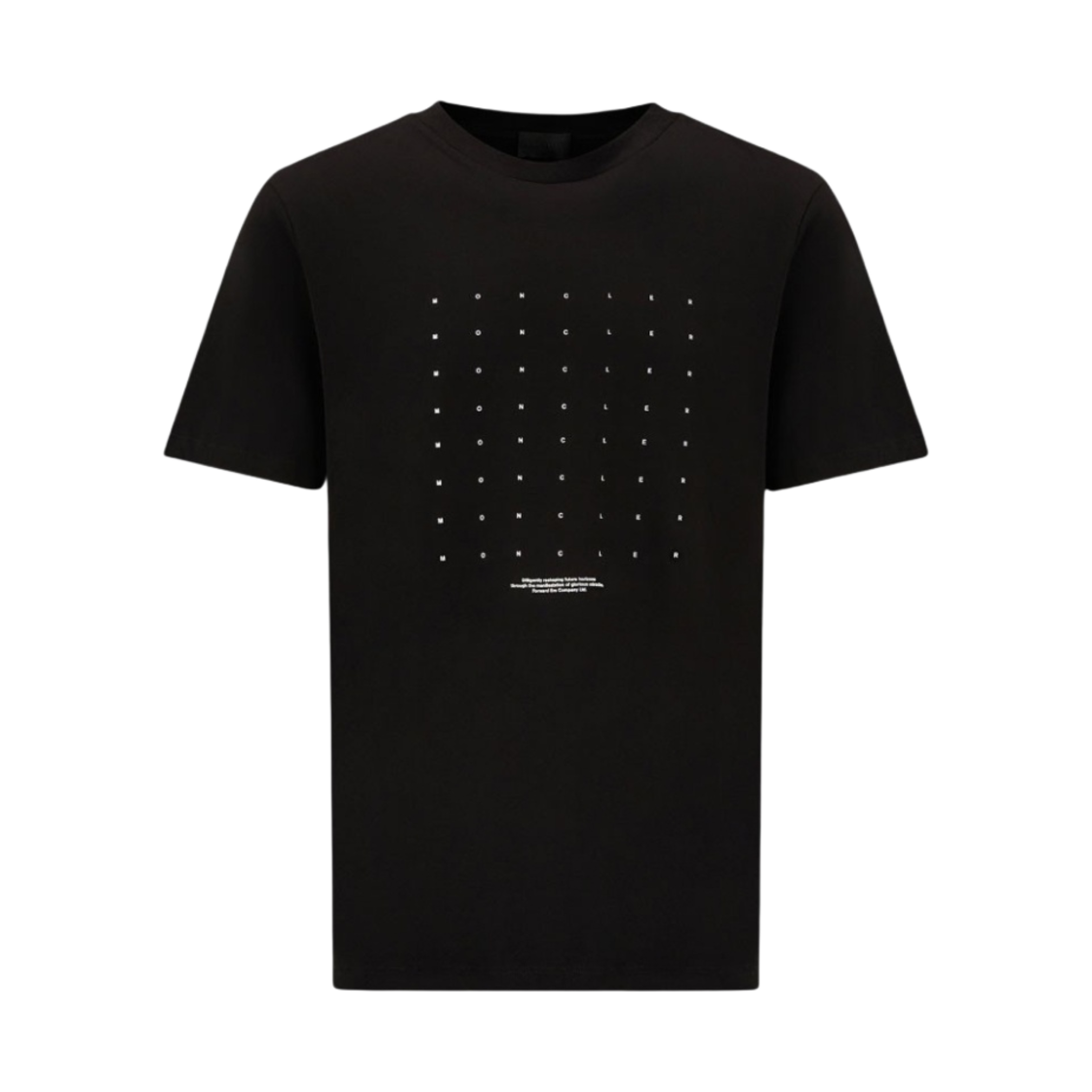 몽클레르 그래픽 모티프 티셔츠 블랙 - 22FW(Moncler Graphic Motif T-Shirt Black - 22FW) - 1