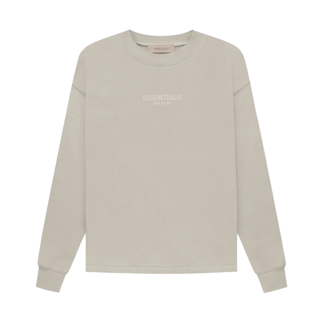 에센셜 릴렉스드 크루넥 스웨트셔츠 스모크 - 22FW(Essentials Relaxed Crewneck Sweatshirt Smoke - 22FW) - 1