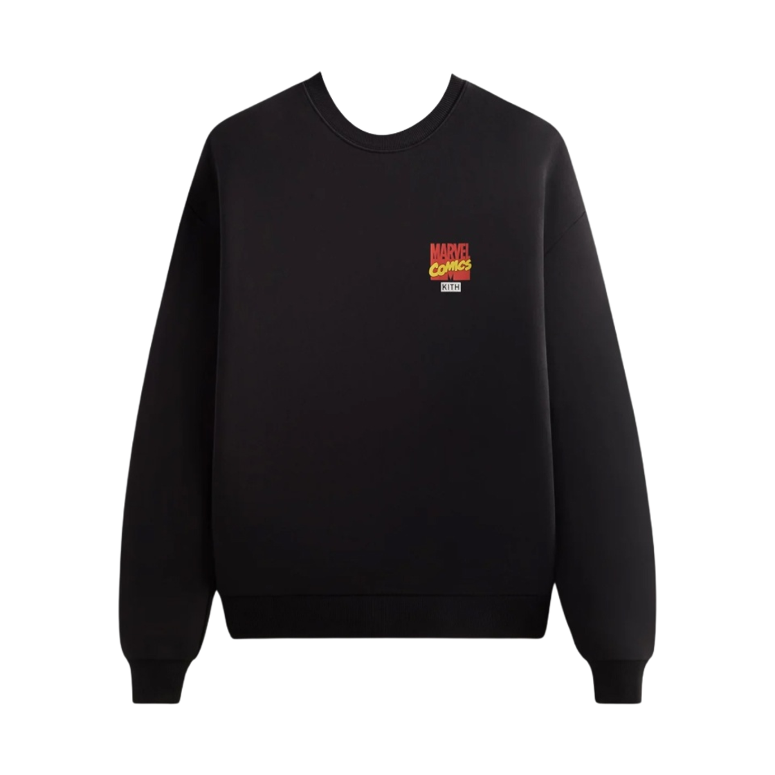 키스 x 마블 빌런즈 클래쉬 빈티지 넬슨 크루넥 블랙(Kith x Marvel Villains Clash Vintage Nelson Crewneck Black) - 2