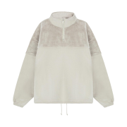 Hono Report Block Half Zip Sheep