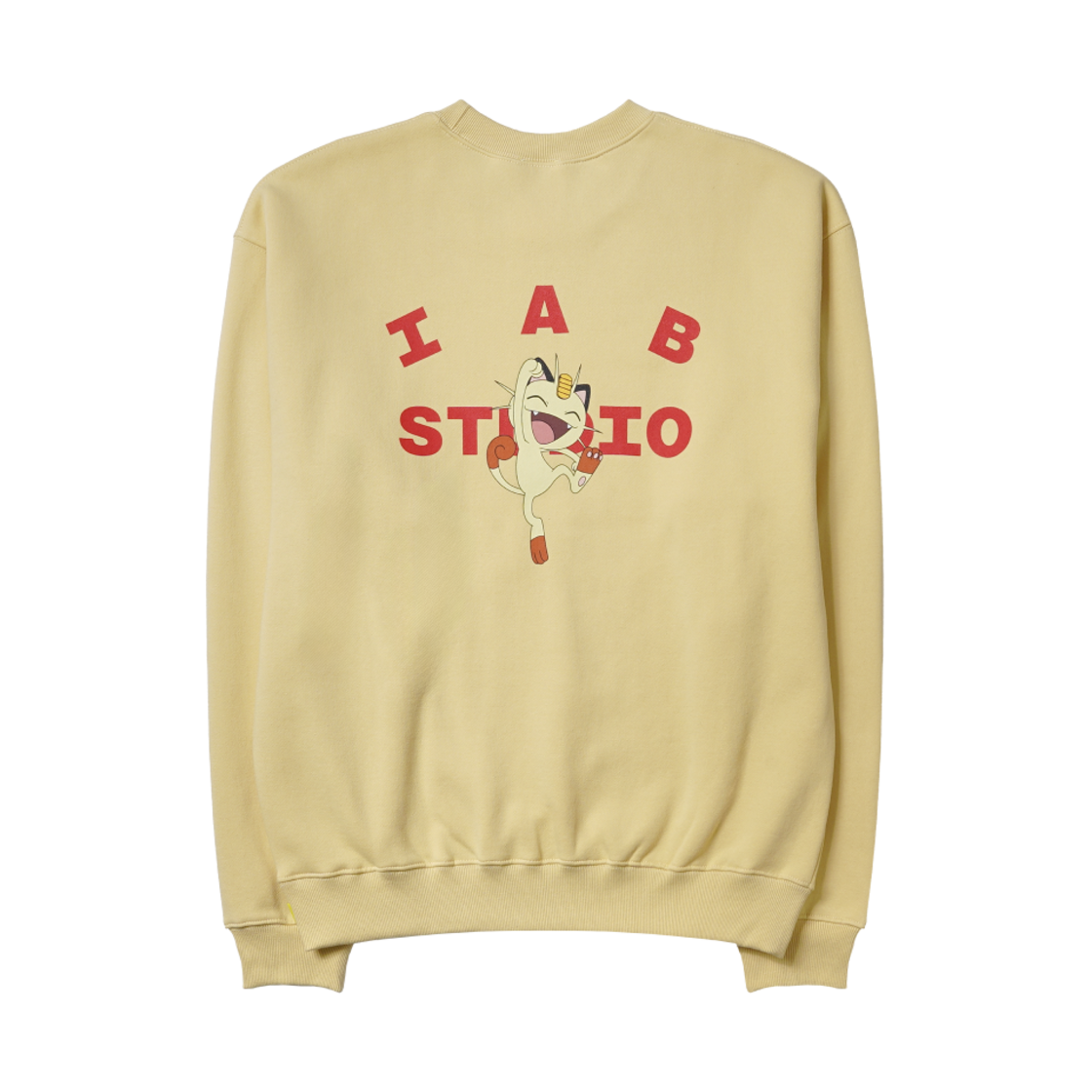 아이앱 스튜디오 x 포켓몬 로켓단 스웨트셔츠 크림 레드(IAB Studio x Pokemon Team Rocket Sweatshirt Cream Red)