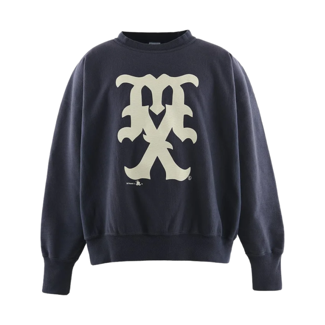 세인트 마이클 MX 스웨트셔츠 네이비 - 24FW(Saint Mxxxxxx MX Sweatshirt Navy - 24FW) - 1