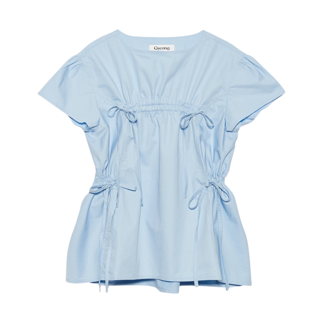 GY33SD06SB00 Gyeong String Mini Dress Sky Blue