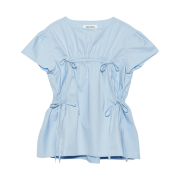 Gyeong String Mini Dress Sky Blue