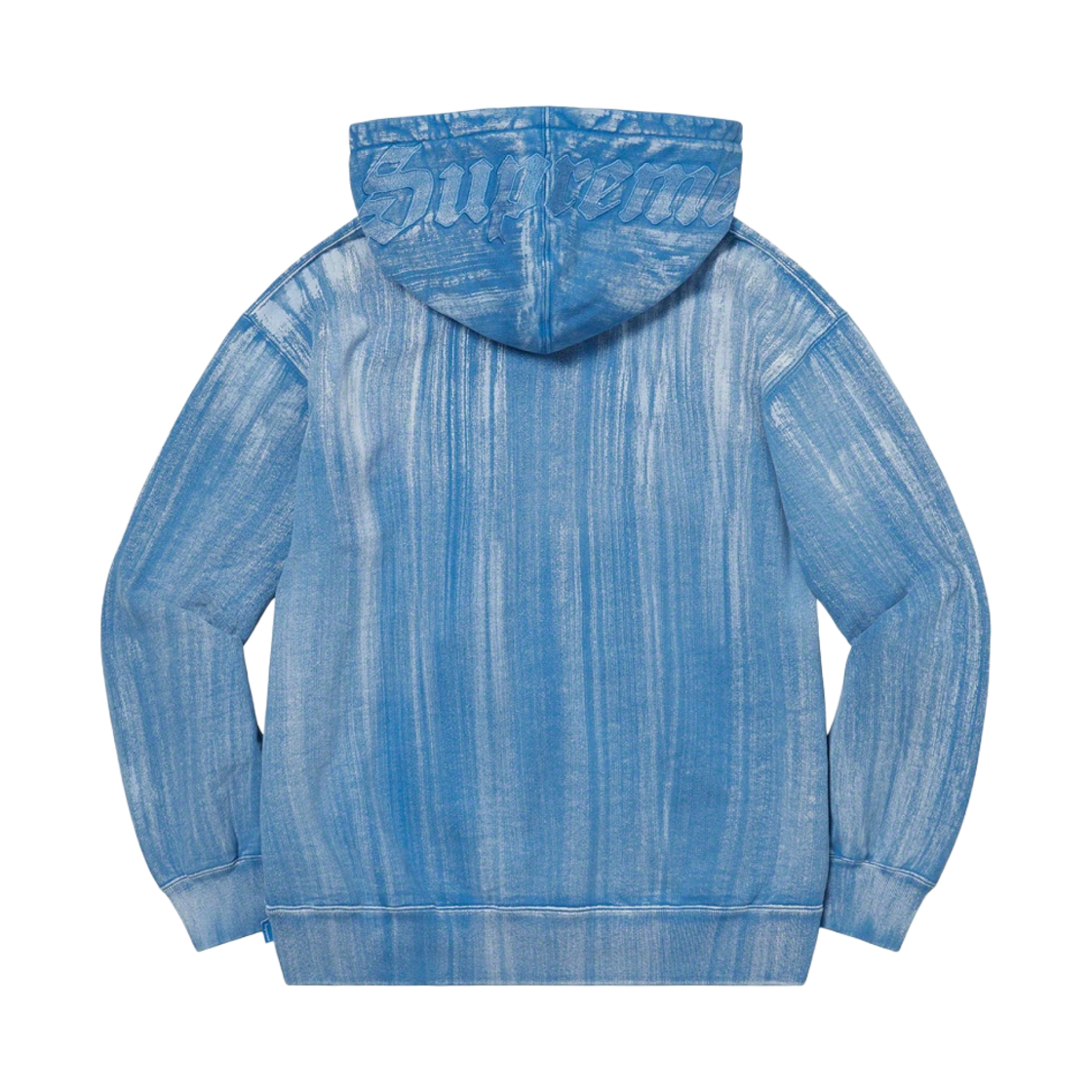 슈프림 브러쉬 스트로크 후드 스웨트셔츠 페일 로얄 - 21SS(Supreme Brush Stroke Hooded Sweatshirt Pale Royal - 21SS) - 2