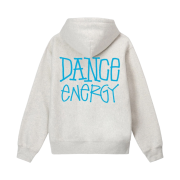 Stussy Dance Energy Hoodie Ash Heather